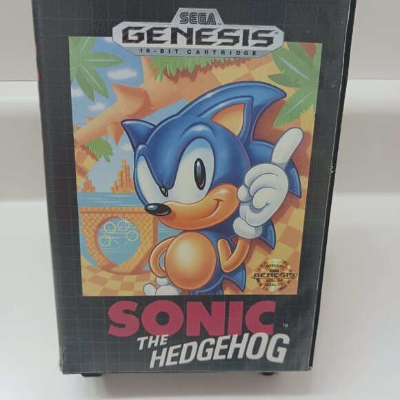 1X Sonic the Hedgehog - Sega Genesis 1st print All Great Condition - Picture 3 of 11